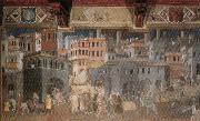 Ambrogio Lorenzetti, Effects of Good Government in the City